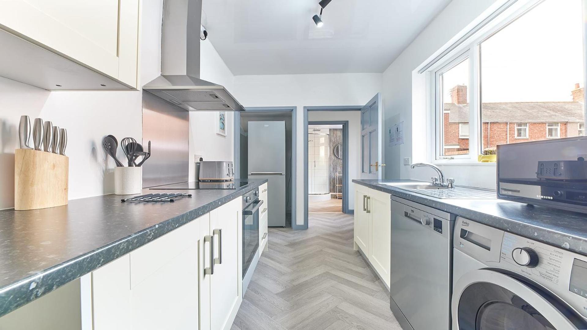 Host & Stay - Millbank Crescent Apartments Bedlington Room photo
